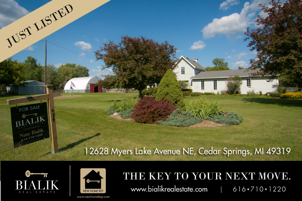 JUST LISTED_12826 Myers Lake Ave NE Cedar Springs 49319