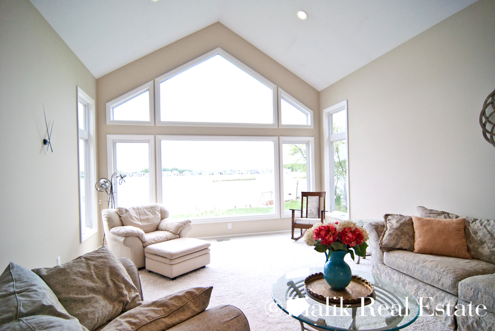 living room arrangement