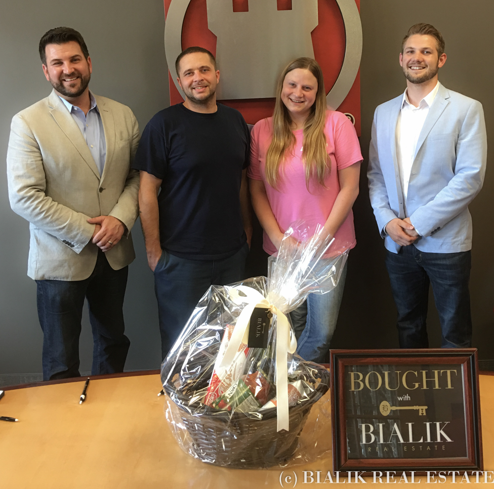 Brandon & Heather buy their Cedar Springs home through Bialik Real Estate