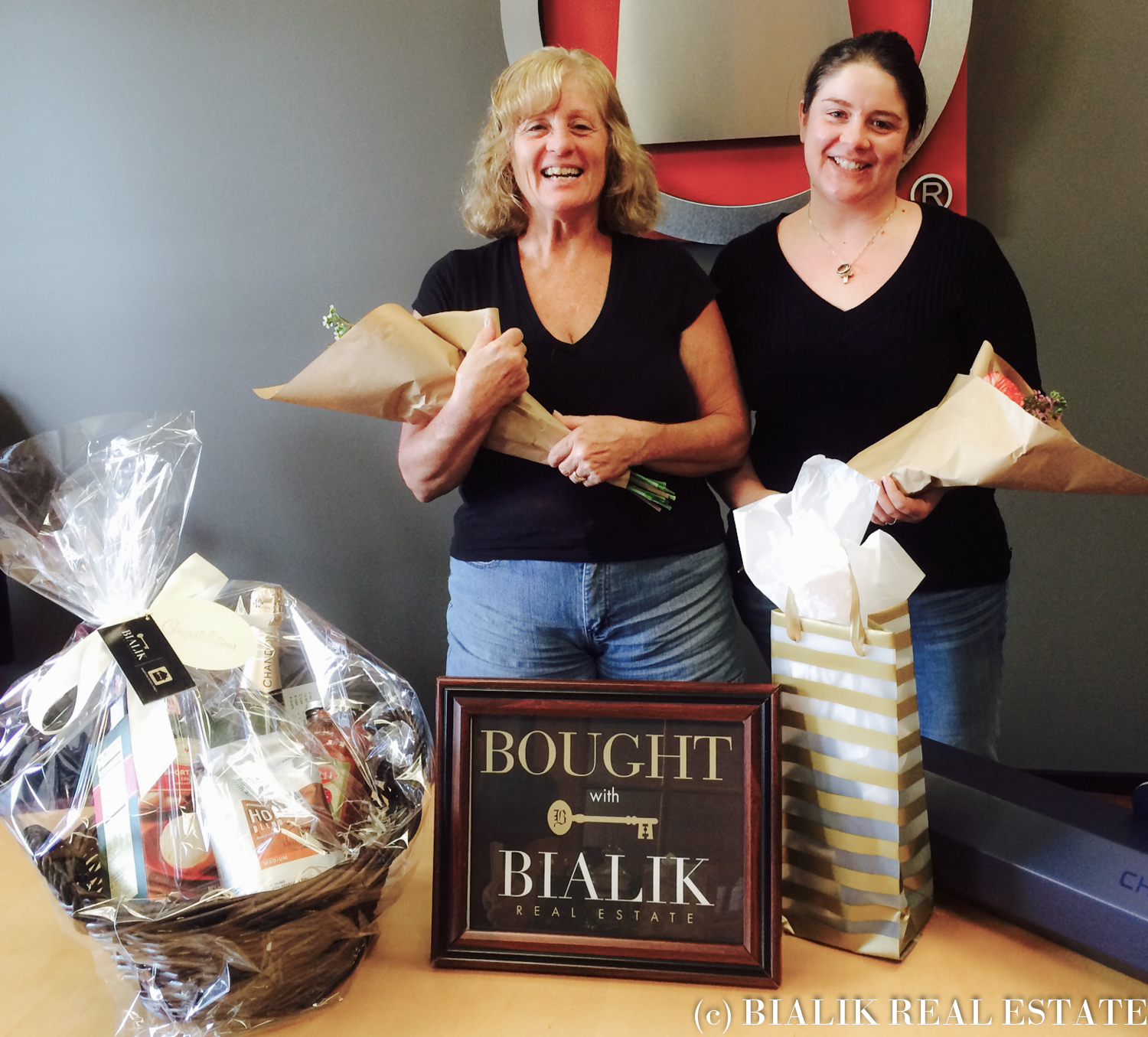 Karen and LeighAnn close on their Wyoming home