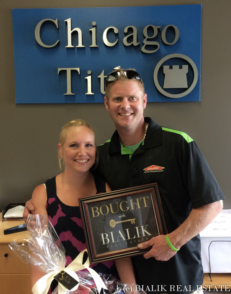 Chad & Erin bought their home through Bialik Real Estate