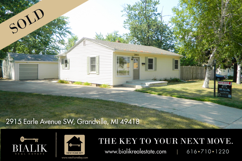 SOLD by Bialik Real Estate 2915 Earle AVE SW Grandville