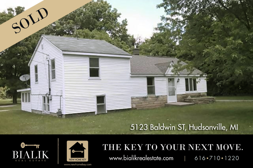 Sold! 5123 Baldwin ST, Hudsonville, MI