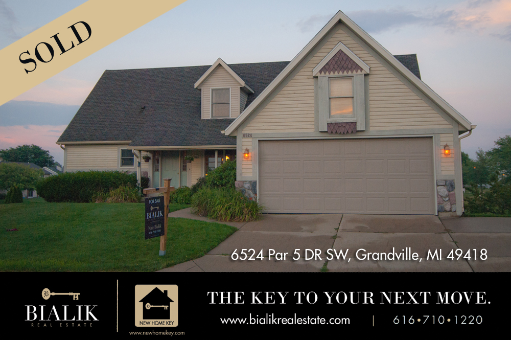 Sold by Bialik Real Estate 6524 Par 5 DR SW Grandville 49418