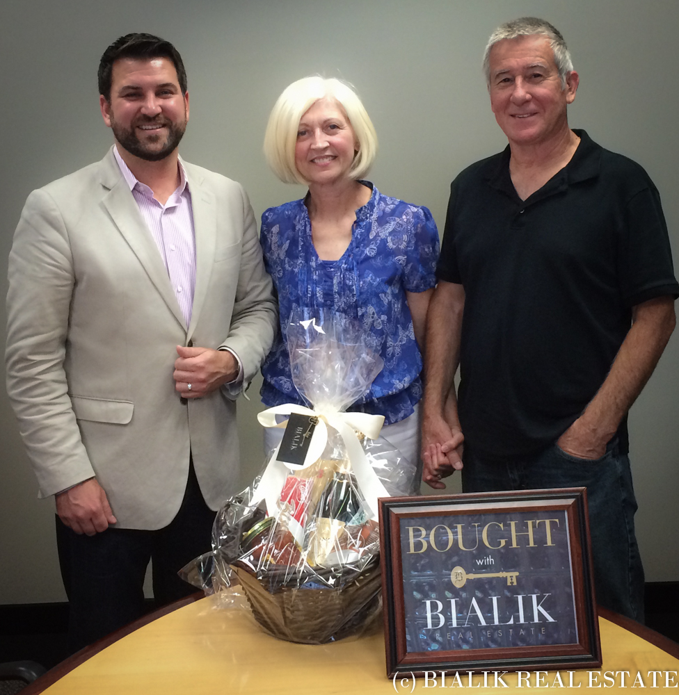 Sandy-Gary Blackburn bought their Byron Center home through Nate Bialik, Bialik Real Estate