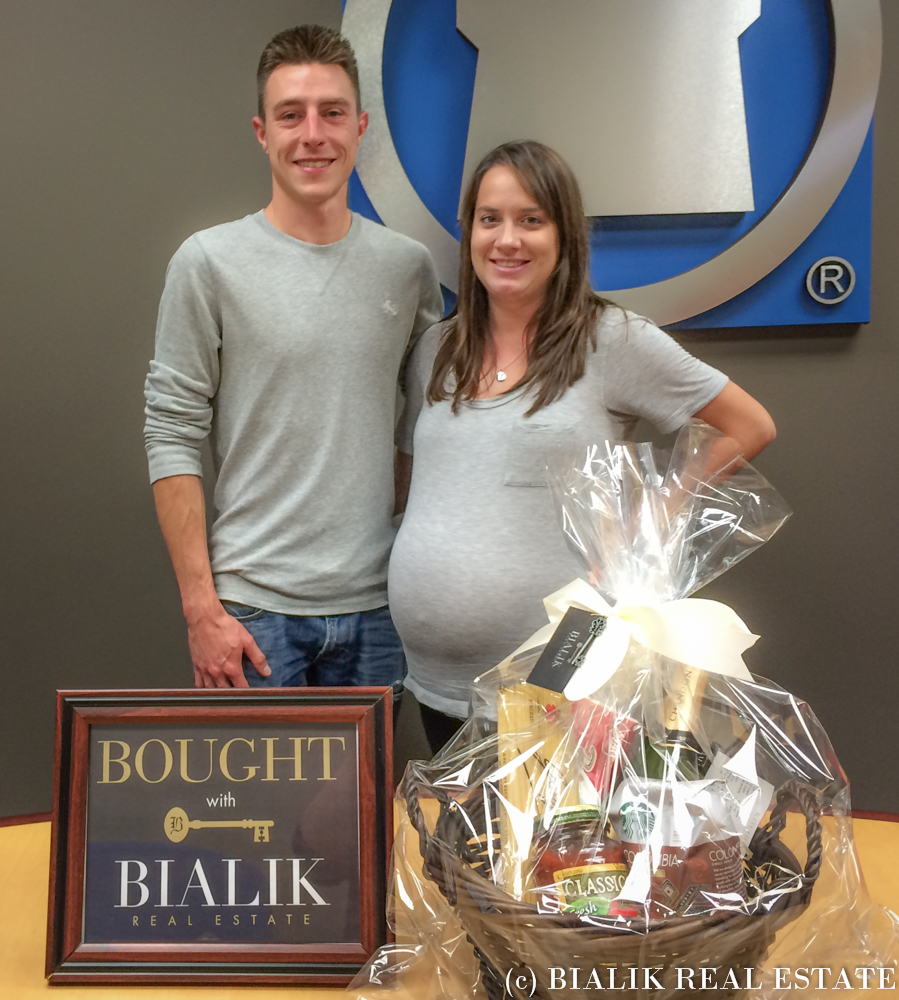 Chris & Katherine bought their Comstock Park home through Bialik Real Estate